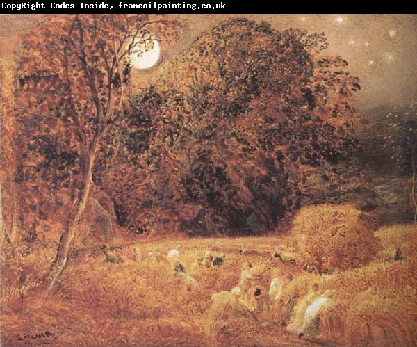 Samuel Palmer The Harvest Moon
